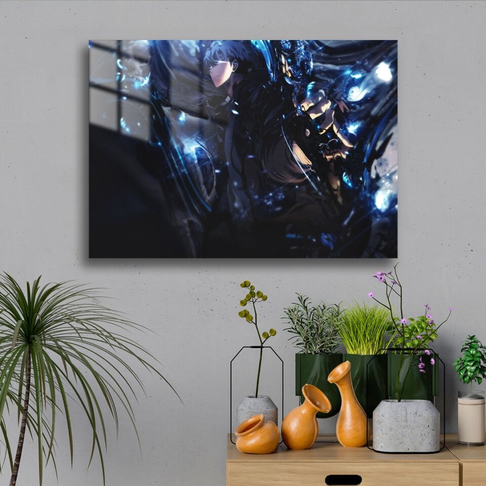 Sung Jinwoo 03 Metal Poster