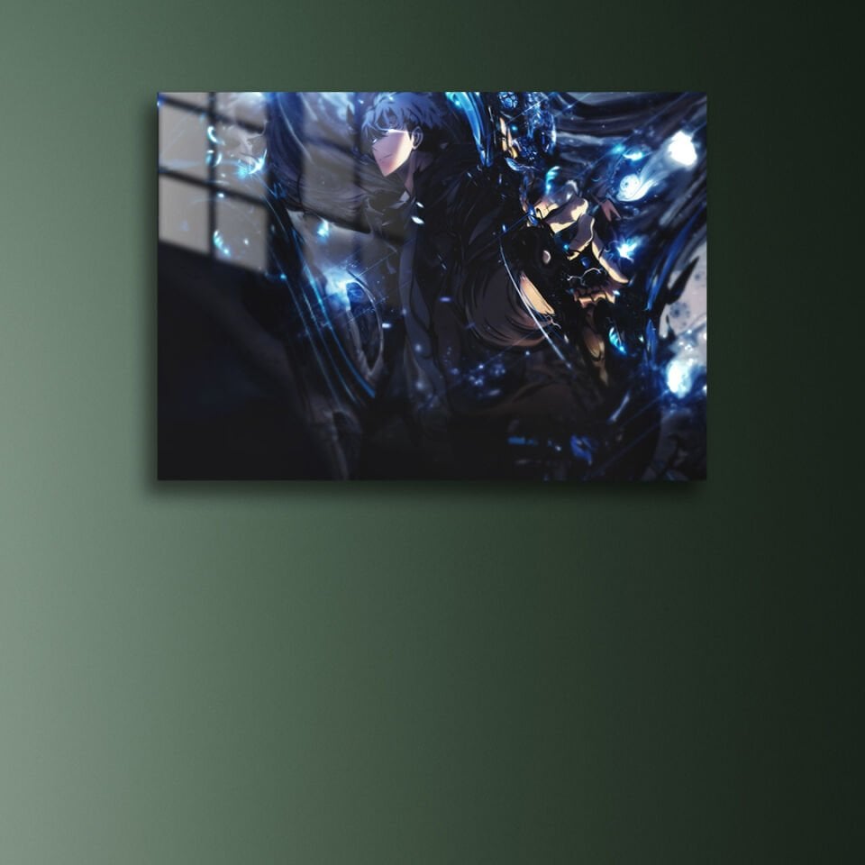 Sung Jinwoo 03 Metal Poster