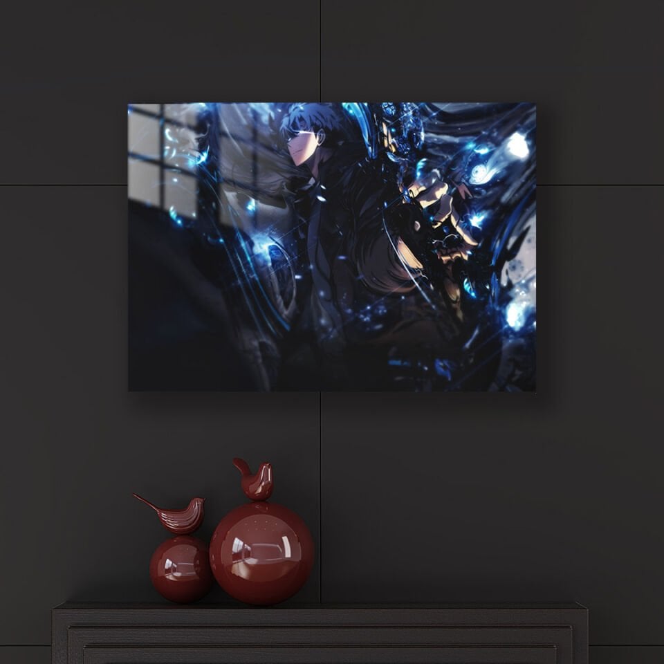 Sung Jinwoo 03 Metal Poster