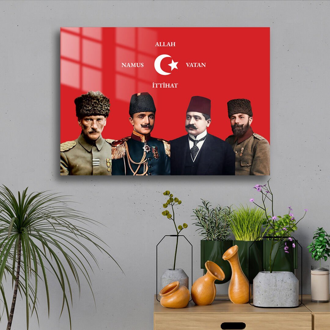 İttihat ve Terakki 09 Metal Poster