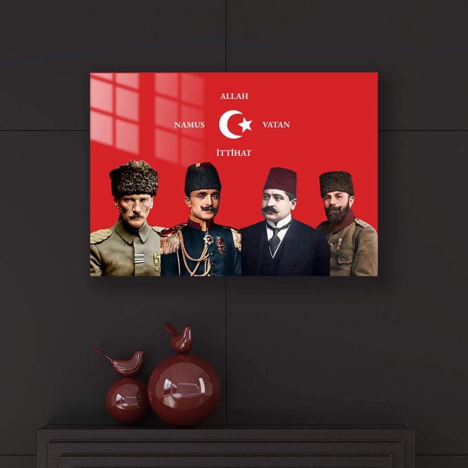 İttihat ve Terakki 09 Metal Poster