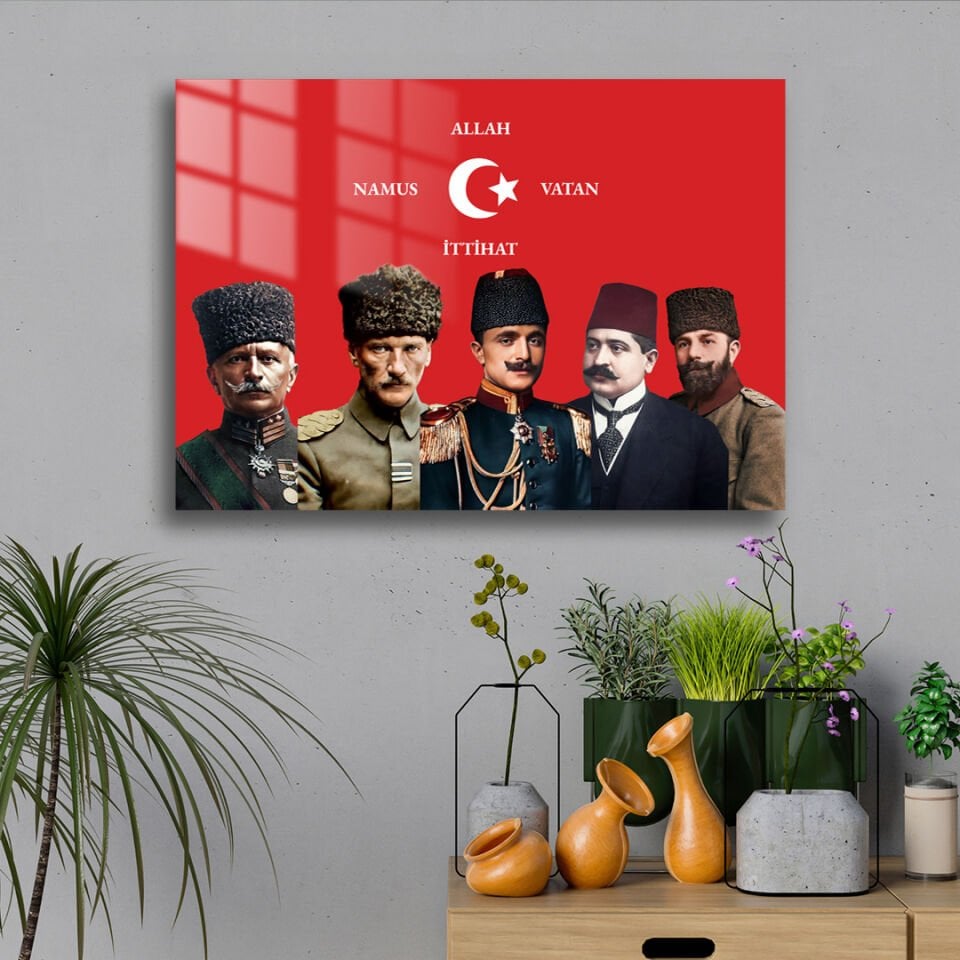 İttihat ve Terakki 10 Metal Poster