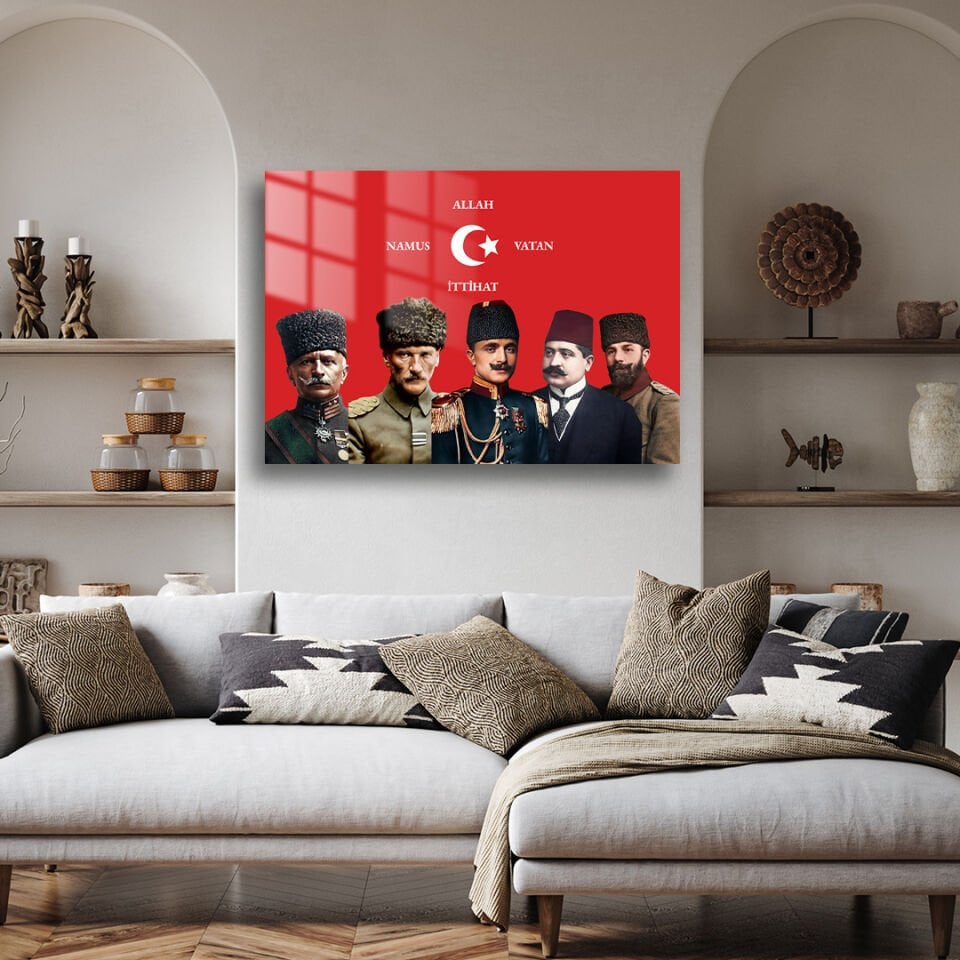 İttihat ve Terakki 10 Metal Poster