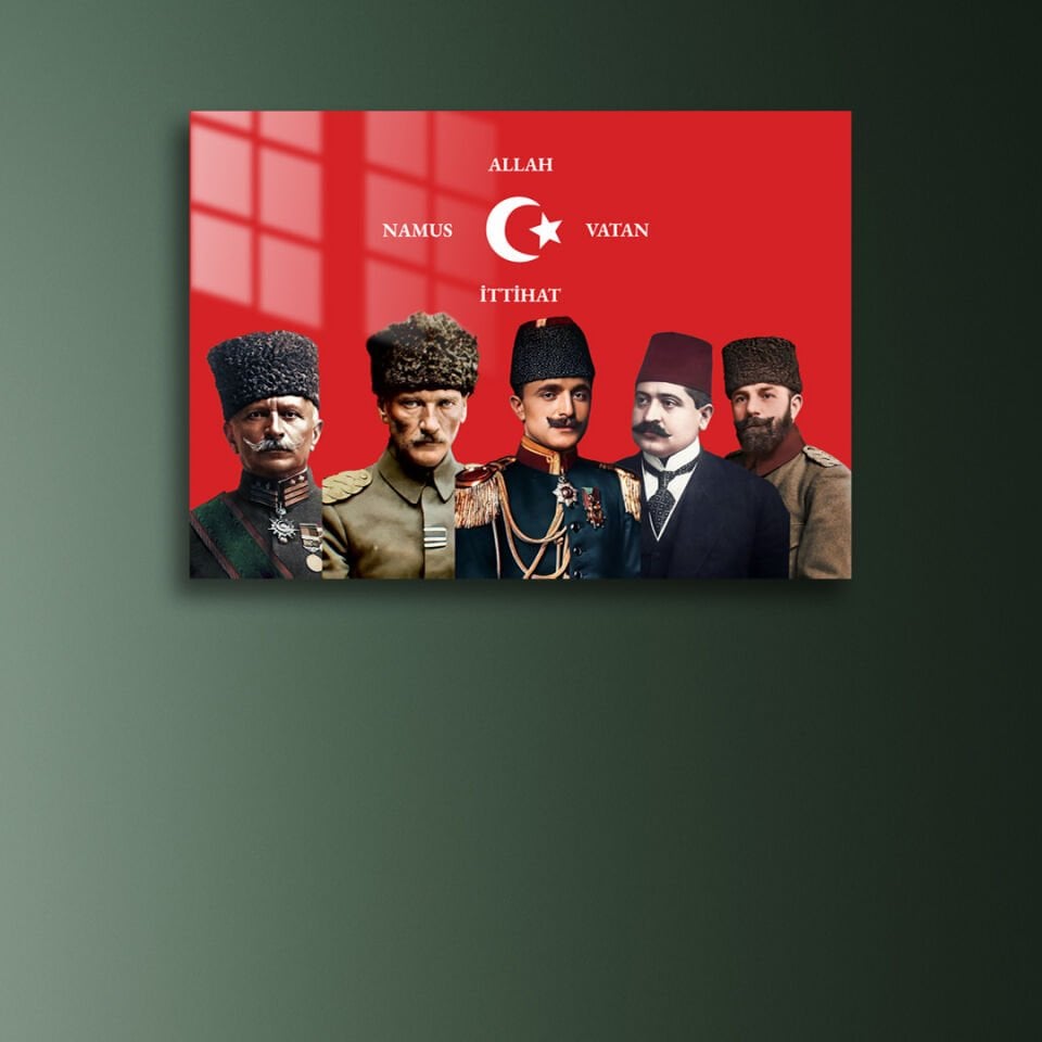 İttihat ve Terakki 10 Metal Poster