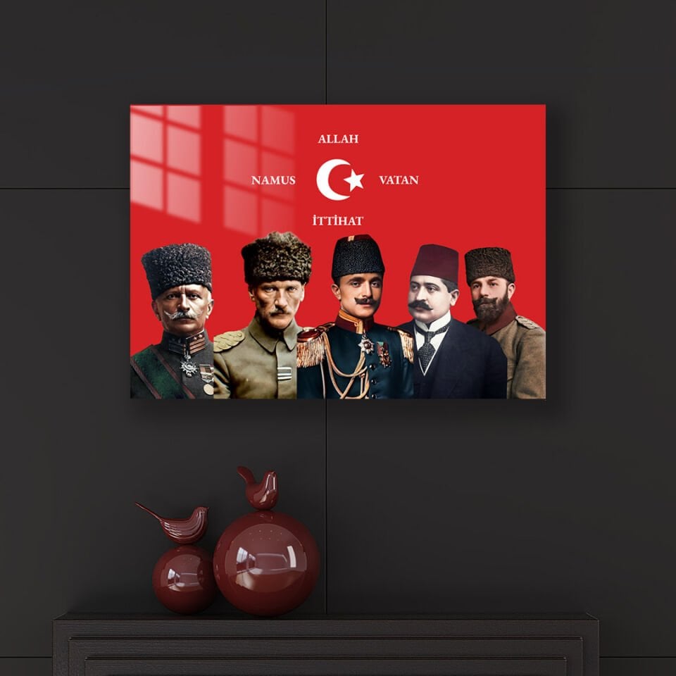 İttihat ve Terakki 10 Metal Poster