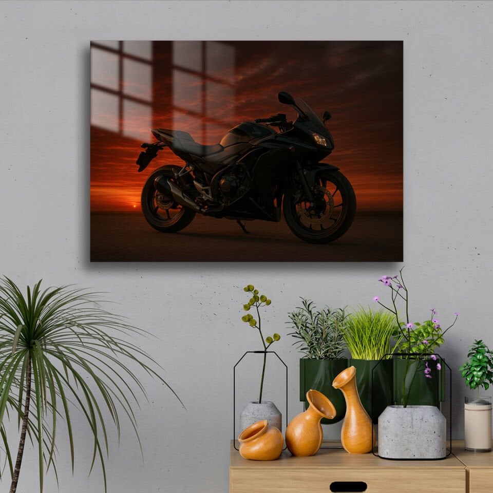 Motosiklet 07 Metal Poster