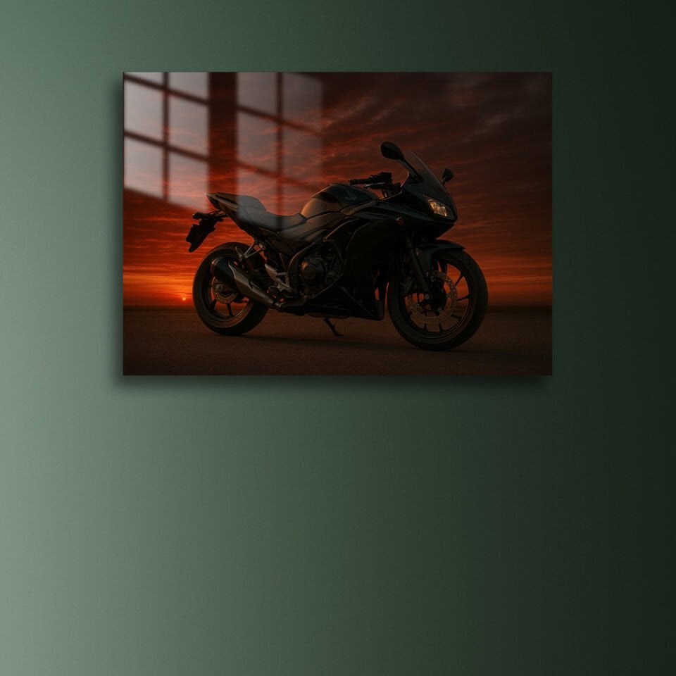 Motosiklet 07 Metal Poster