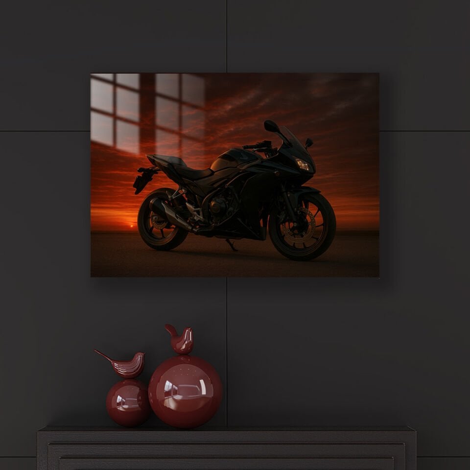 Motosiklet 07 Metal Poster