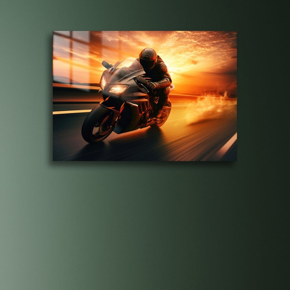 Motosiklet 08 Metal Poster