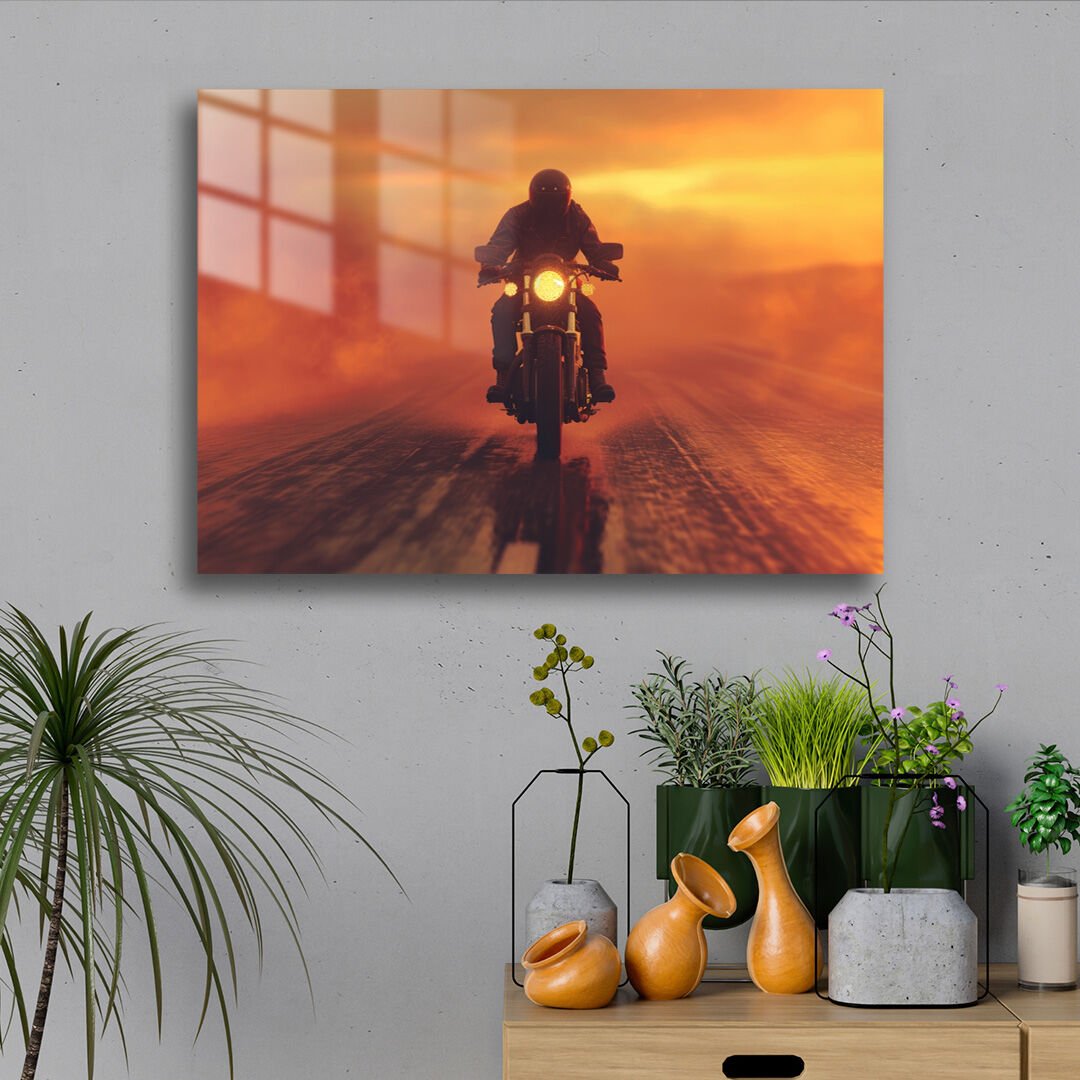 Motosiklet 09 Metal Poster