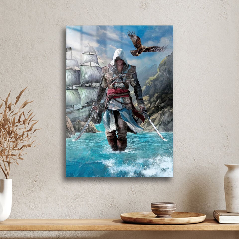 Edward Kenway 10 Metal Poster