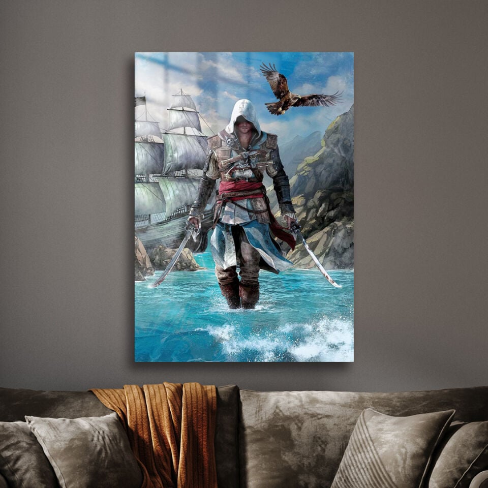 Edward Kenway 10 Metal Poster