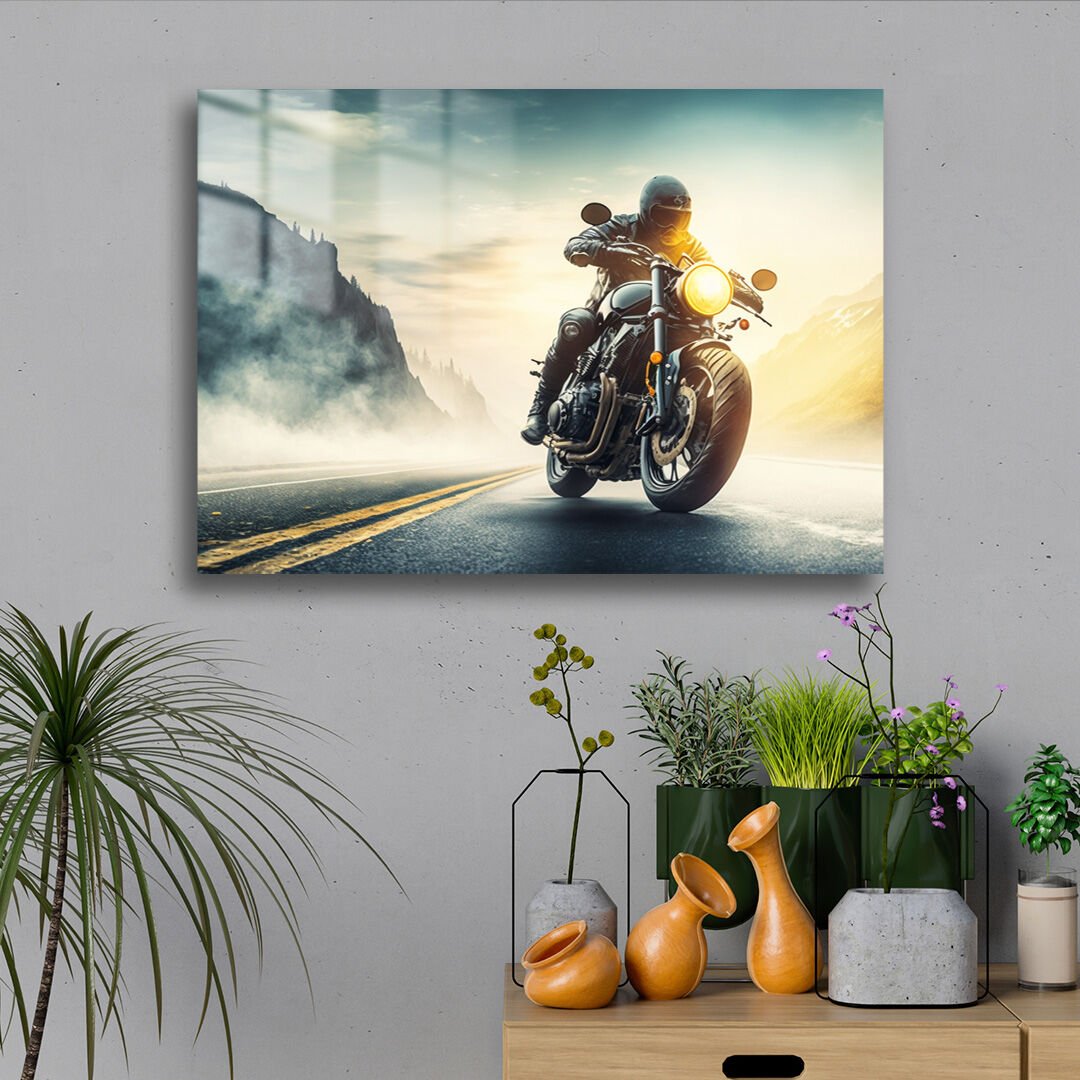 Motosiklet 10 Metal Poster