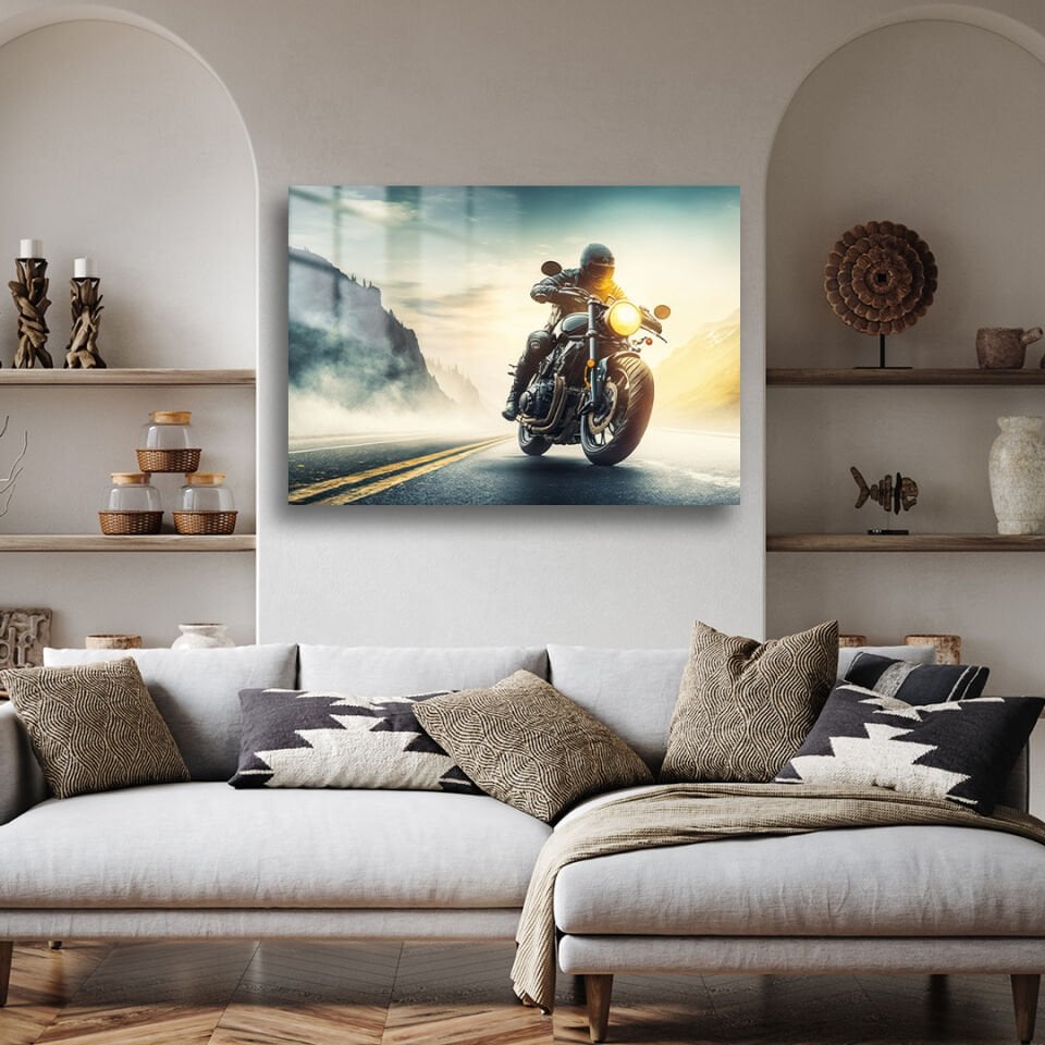 Motosiklet 10 Metal Poster