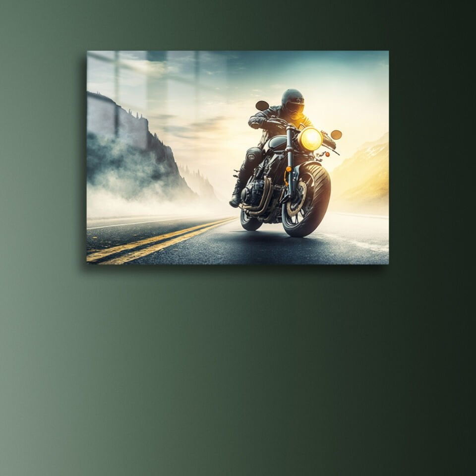 Motosiklet 10 Metal Poster