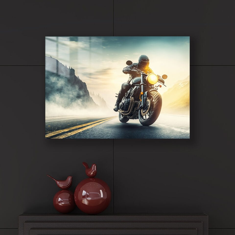 Motosiklet 10 Metal Poster