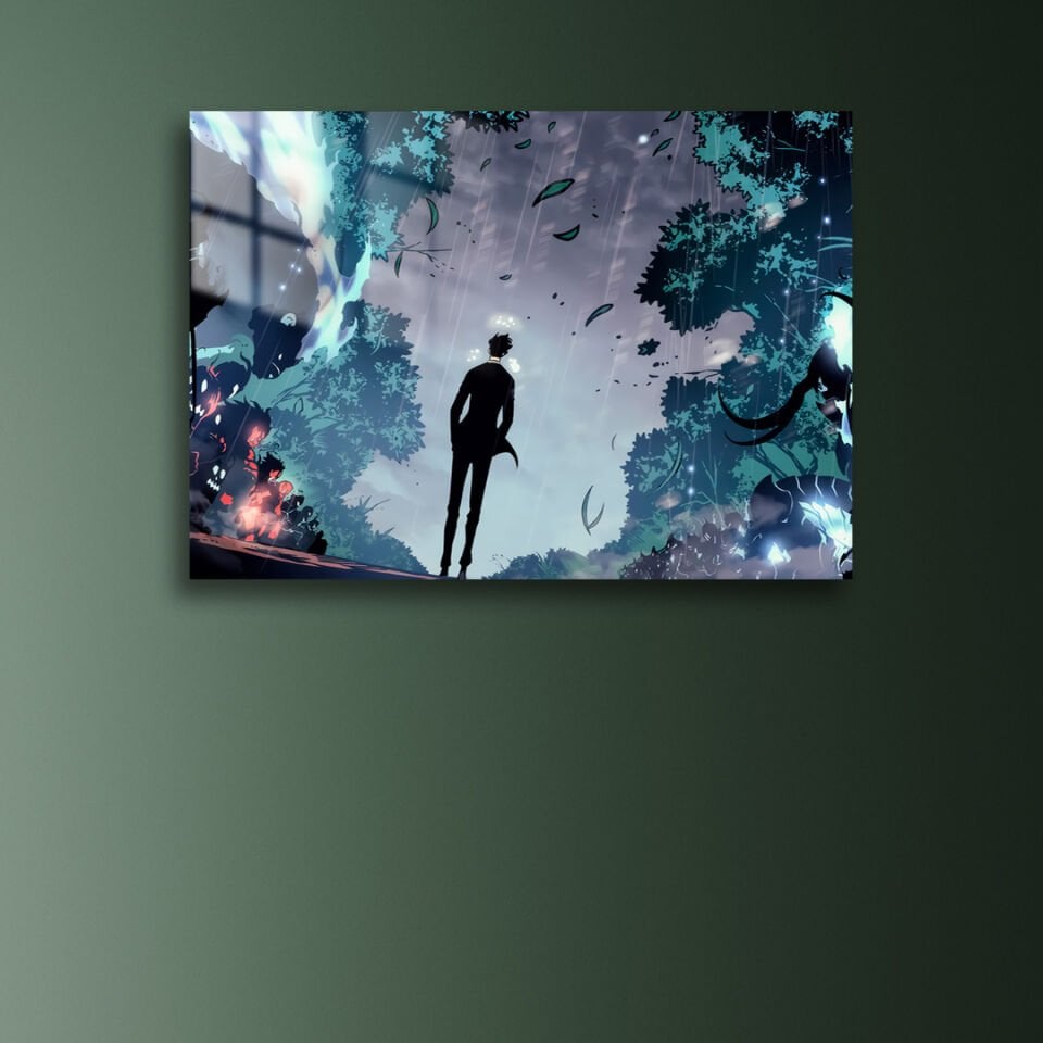 Sung Jinwoo 10 Metal Poster