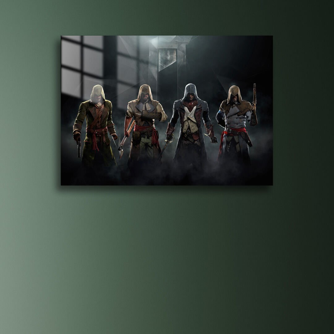 Assassin's Creed Unity 01 Metal Poster | Özgün Tasarım Metal Poster ...