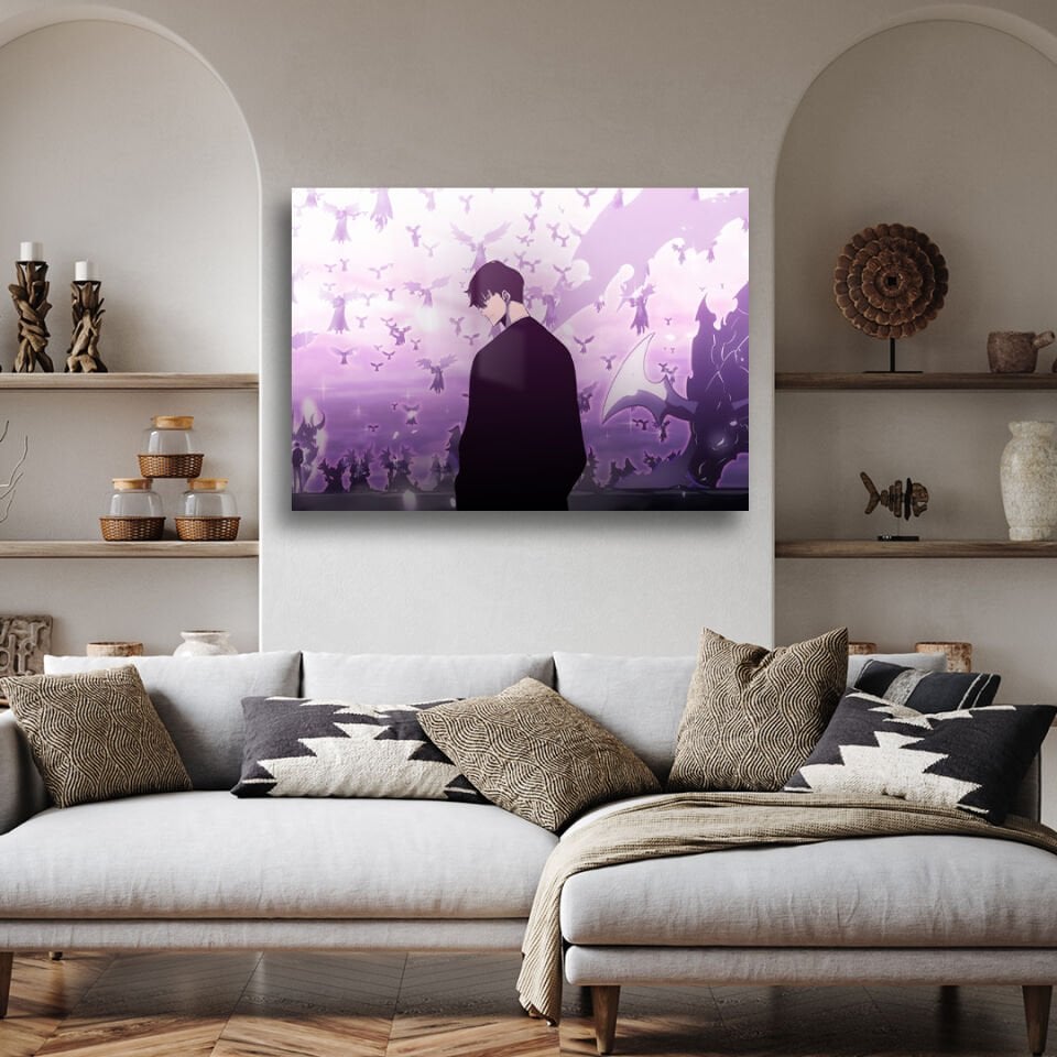 Sung Jinwoo 11 Metal Poster