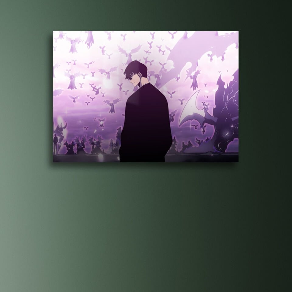 Sung Jinwoo 11 Metal Poster