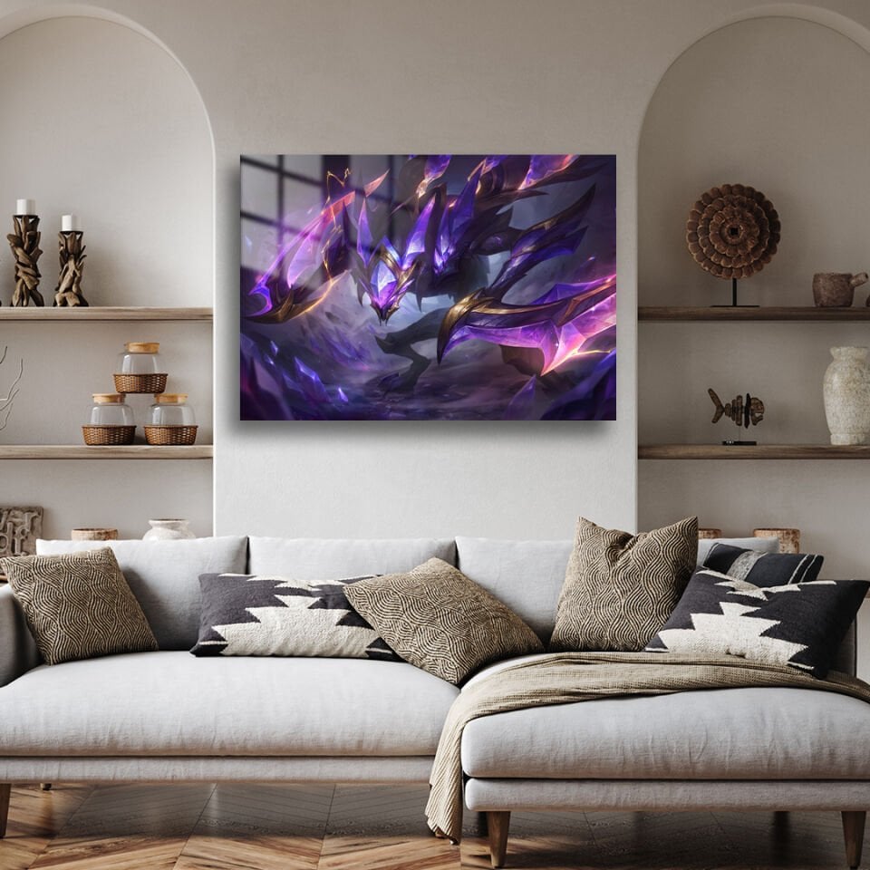 Kha'Zix 01 Metal Poster
