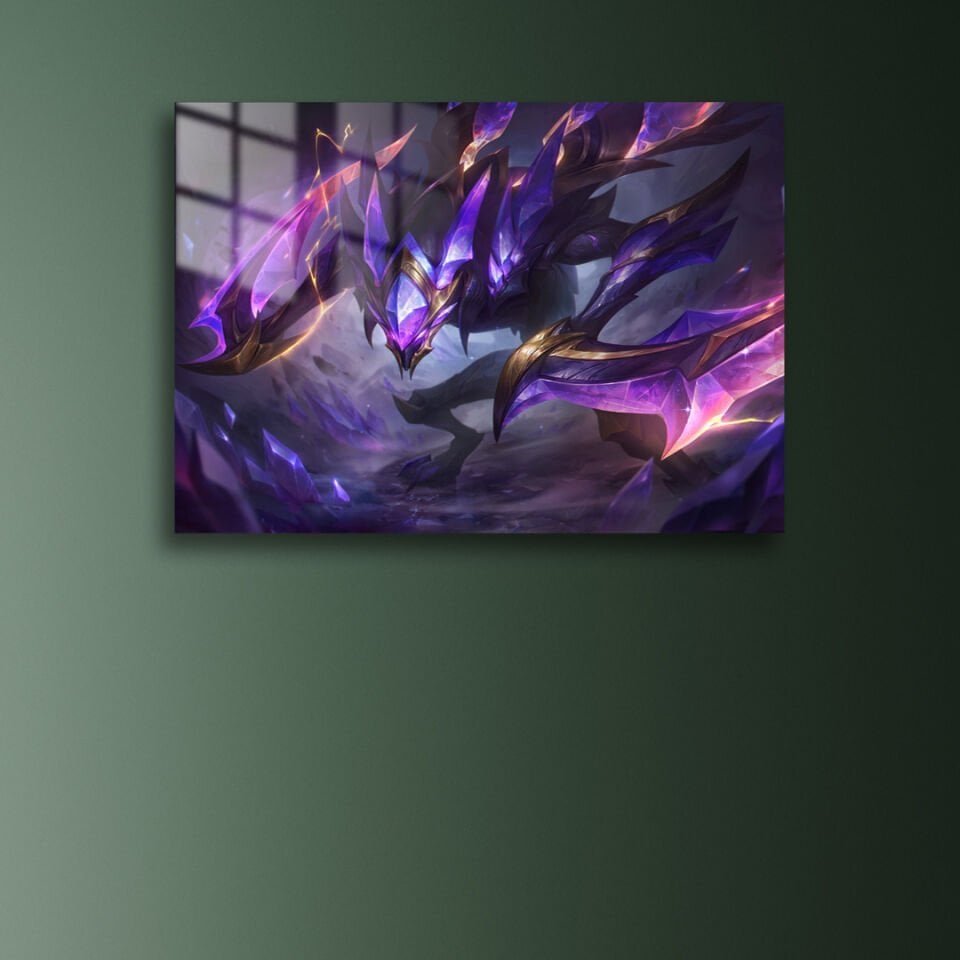 Kha'Zix 01 Metal Poster