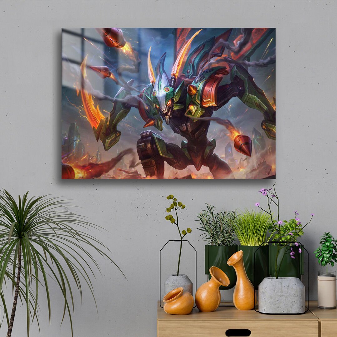 Kha'Zix 02 Metal Poster