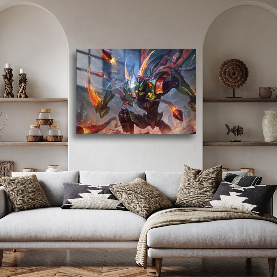 Kha'Zix 02 Metal Poster