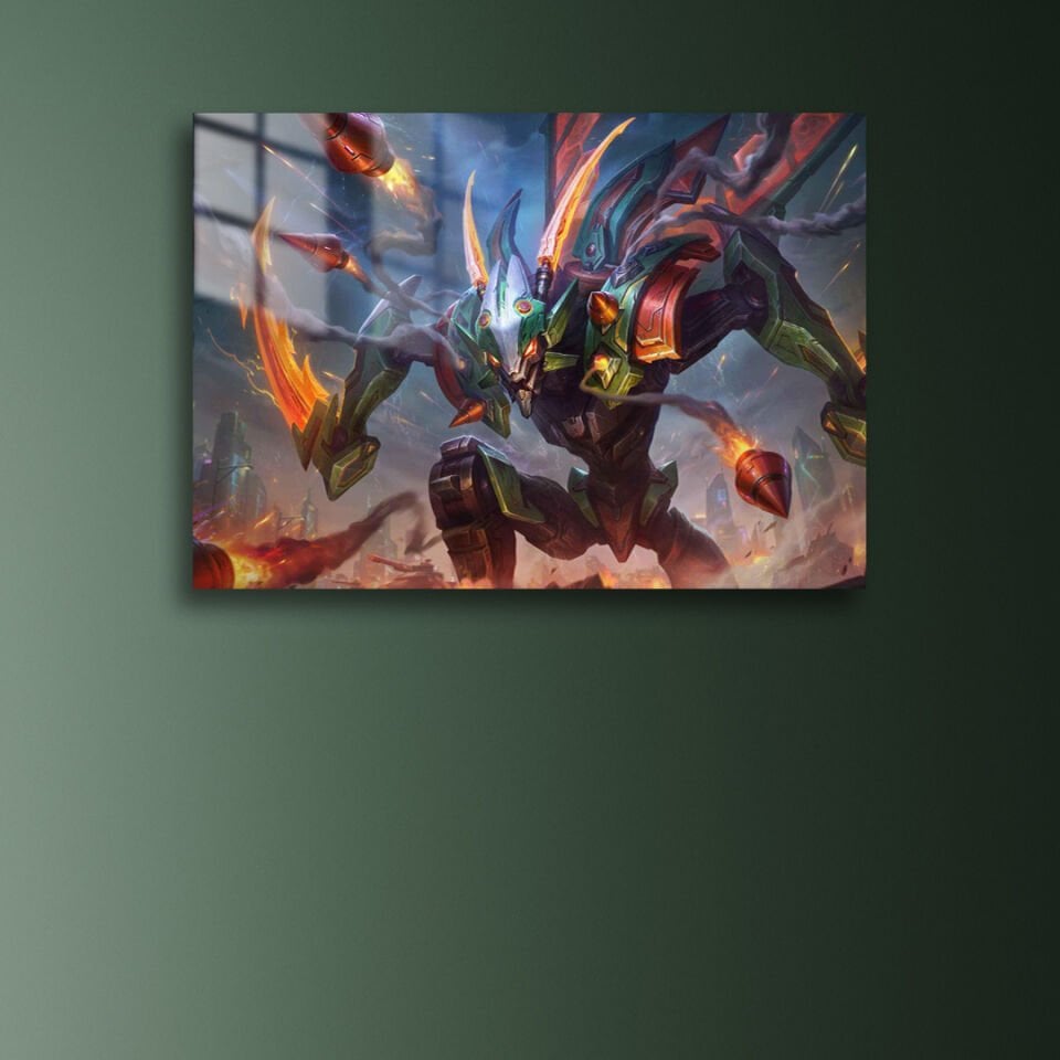 Kha'Zix 02 Metal Poster
