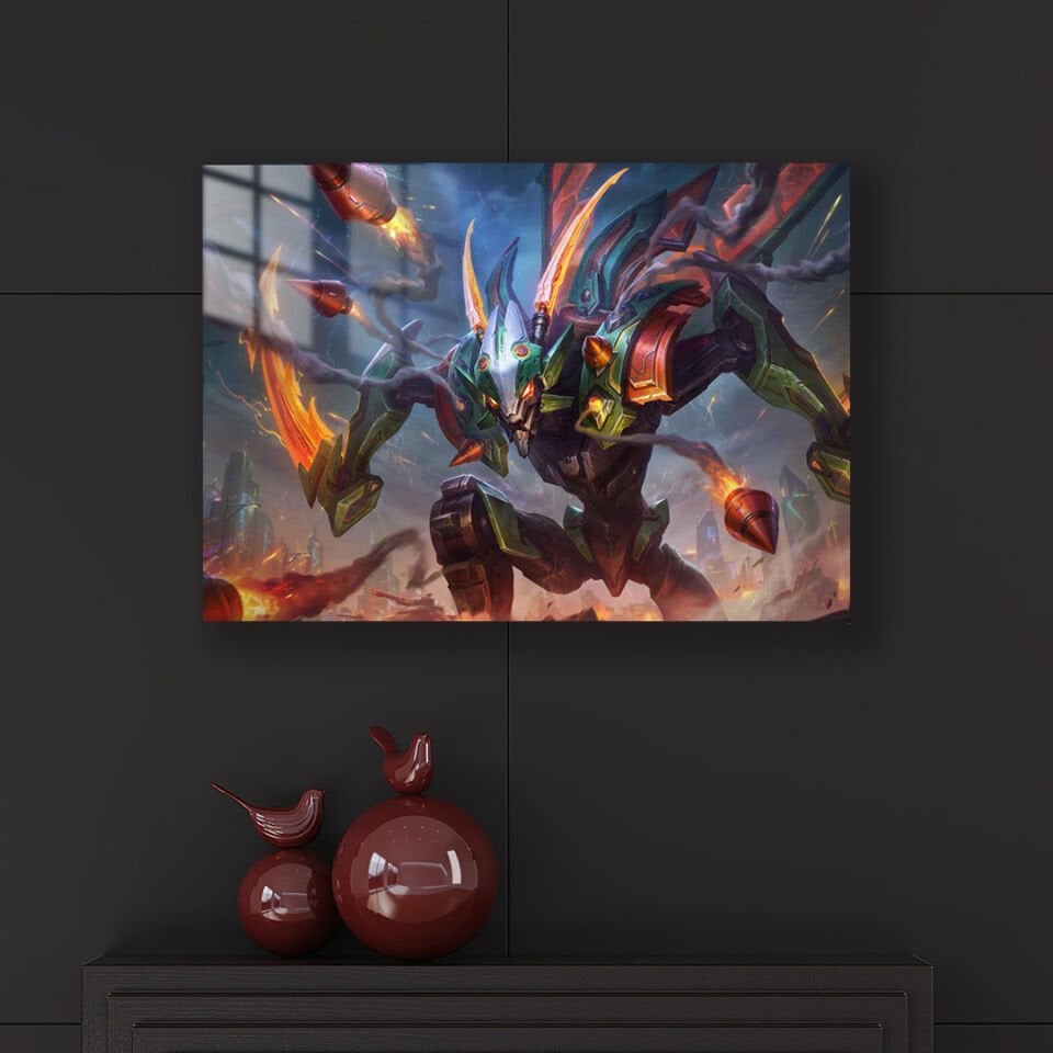 Kha'Zix 02 Metal Poster