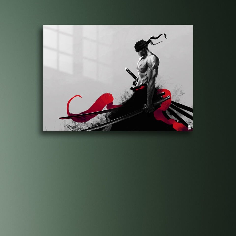 Roronoa Zoro 04 Metal Poster