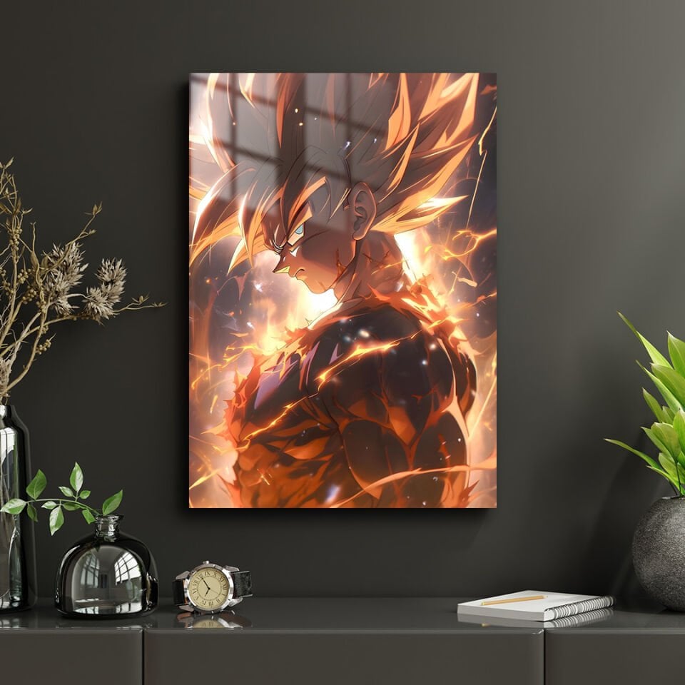 Goku 09 Metal Poster