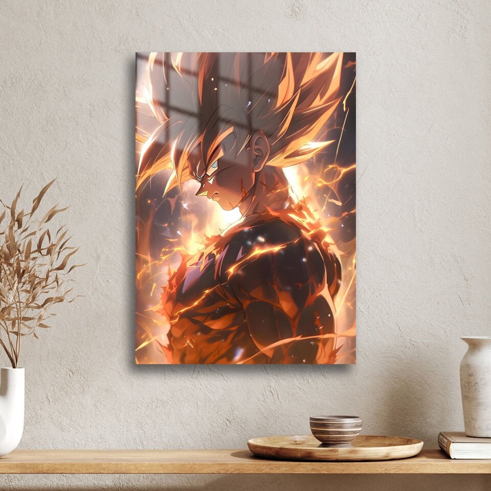 Goku 09 Metal Poster