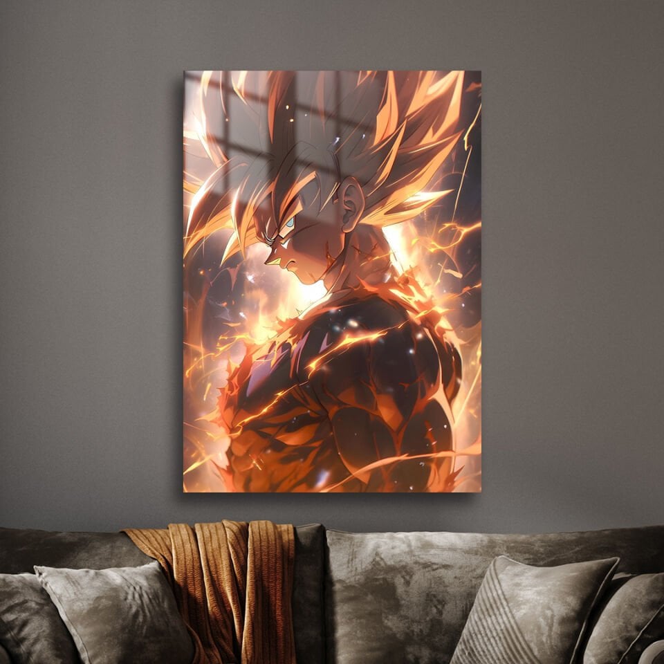 Goku 09 Metal Poster