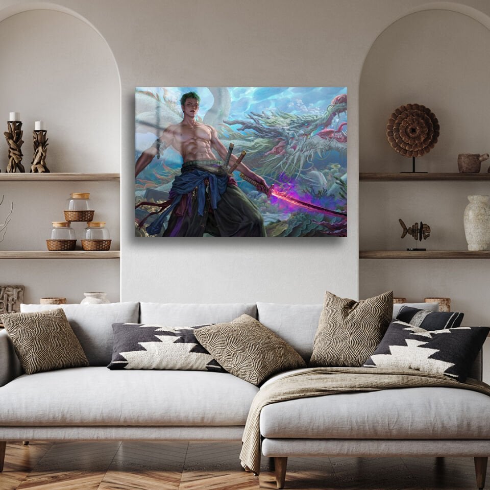 Roronoa Zoro 05 Metal Poster