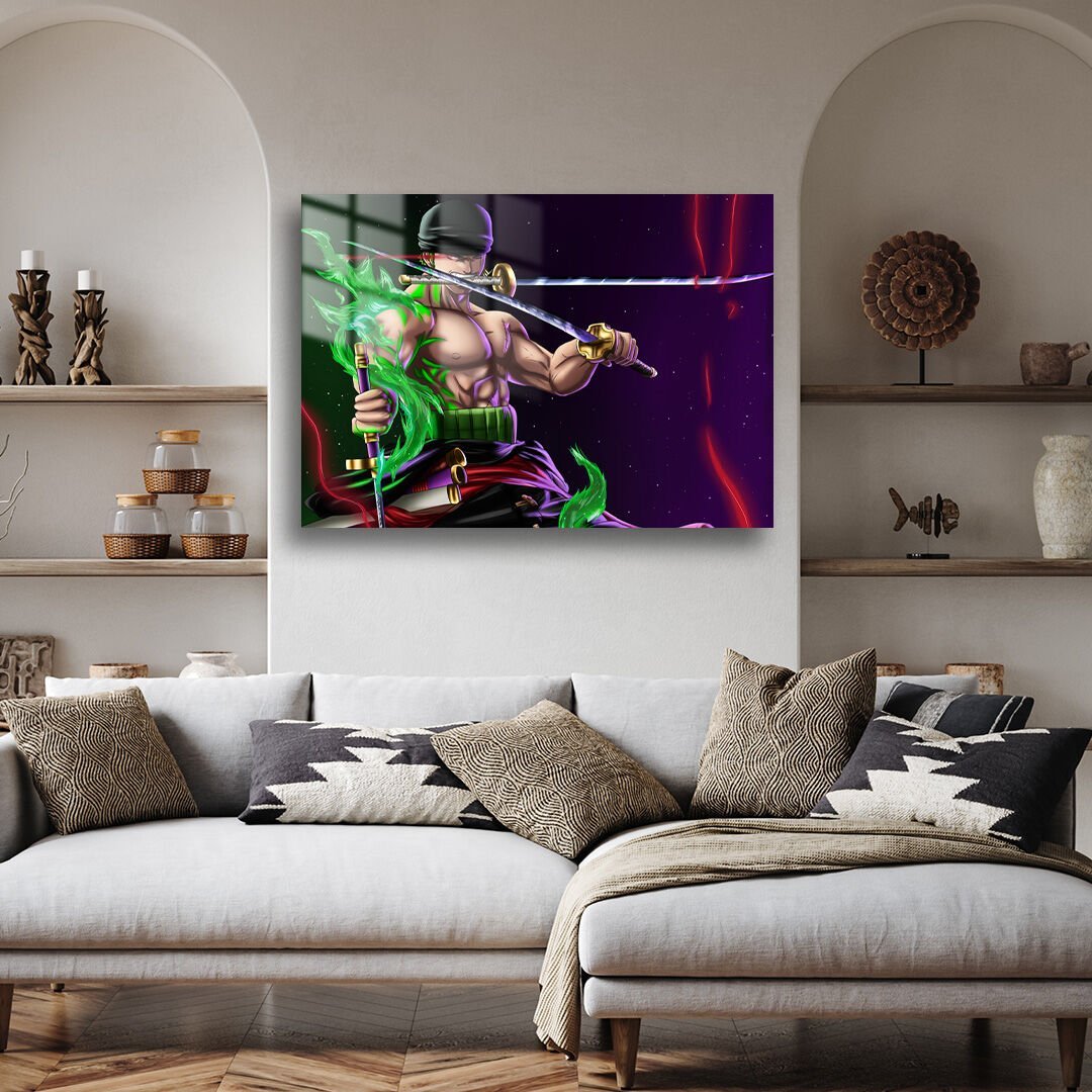 Roronoa Zoro 02 Metal Poster