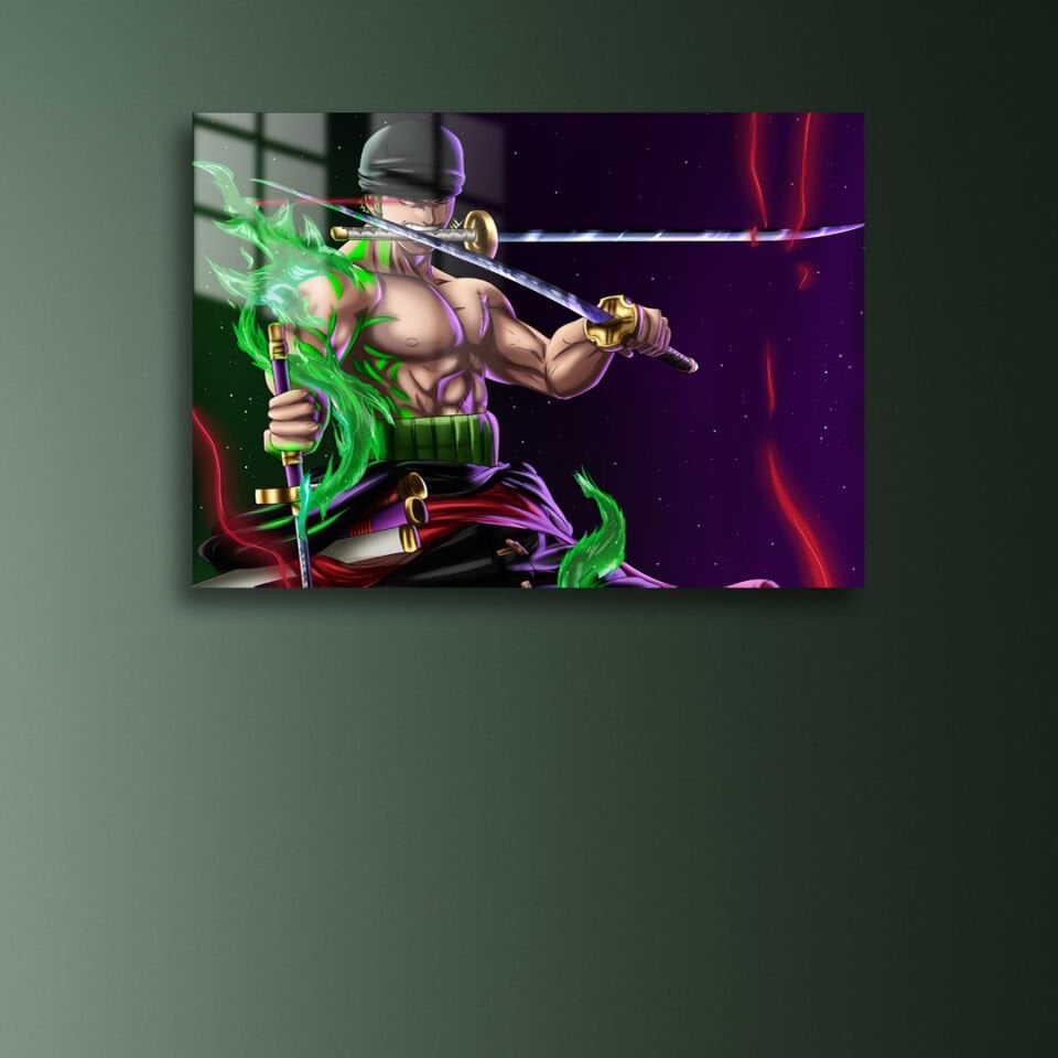 Roronoa Zoro 02 Metal Poster