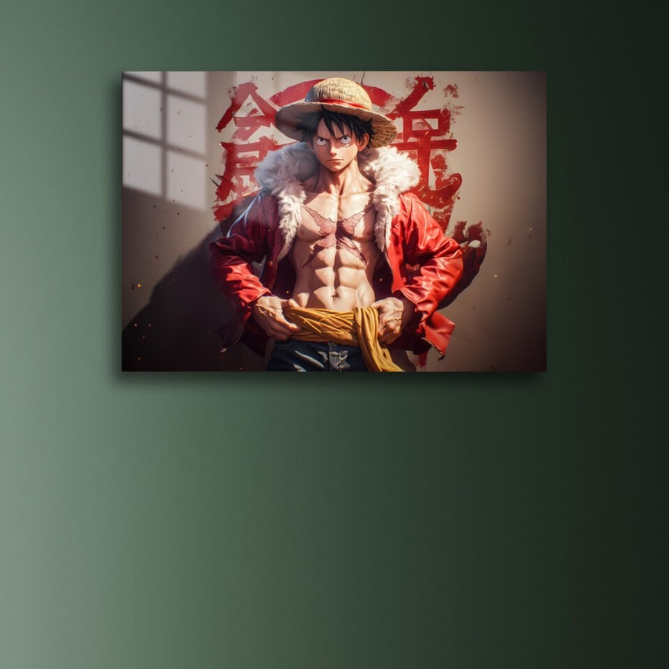 Monkey D. Luffy 04 Metal Poster