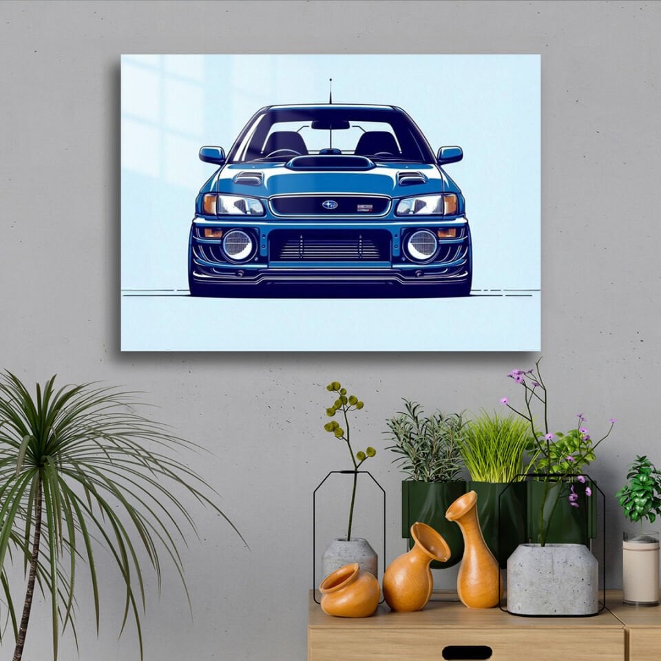 Subaru Impreza 2.5 WRX STI 05 Metal Poster