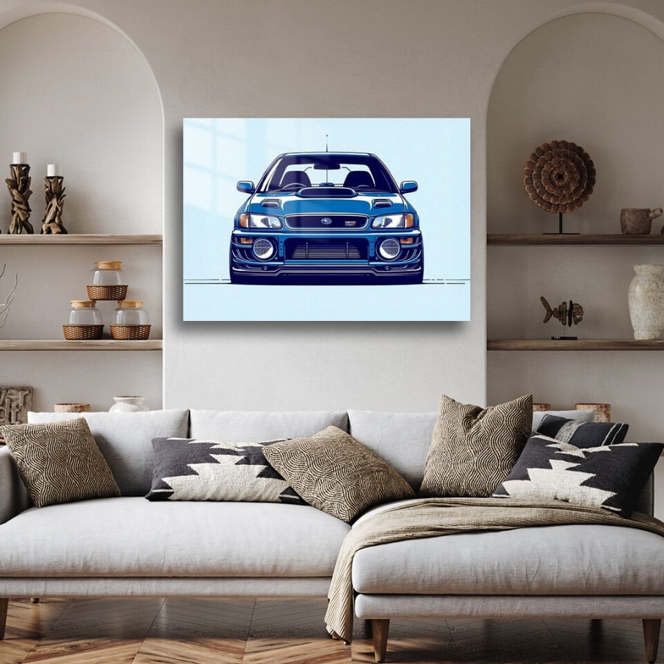 Subaru Impreza 2.5 WRX STI 05 Metal Poster