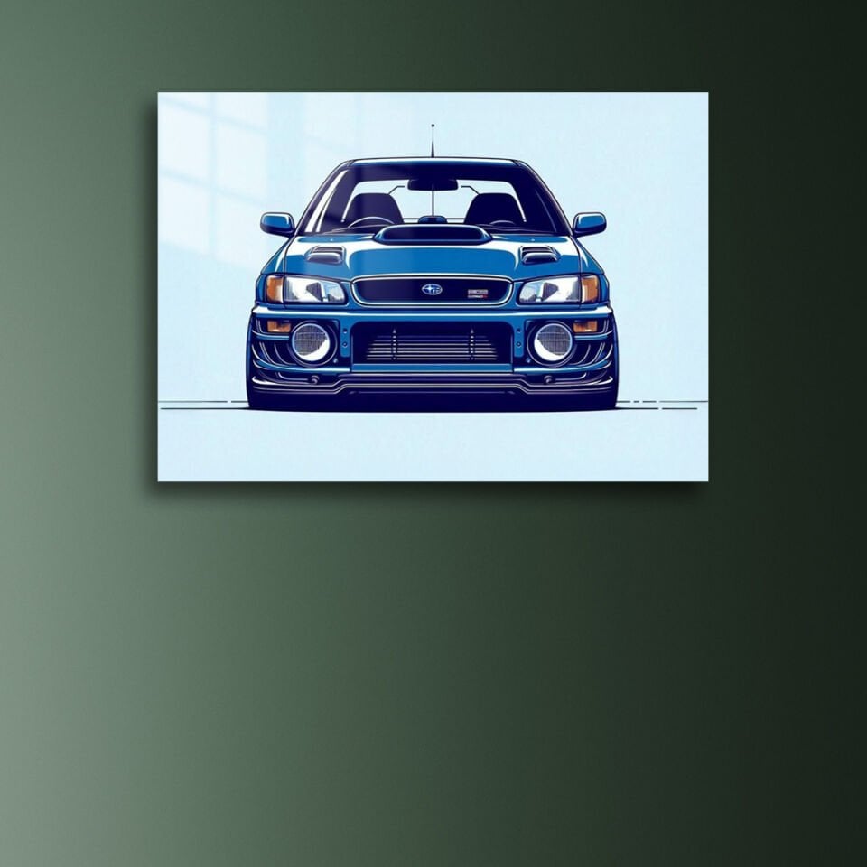 Subaru Impreza 2.5 WRX STI 05 Metal Poster