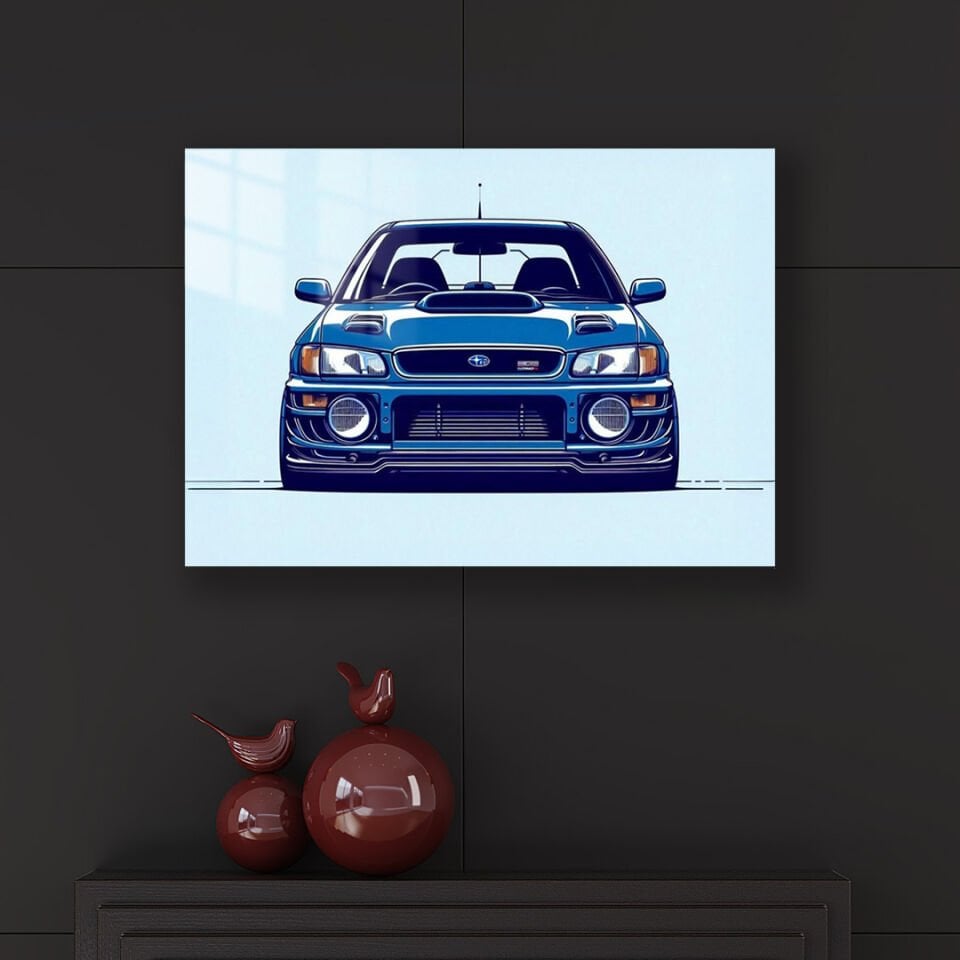 Subaru Impreza 2.5 WRX STI 05 Metal Poster
