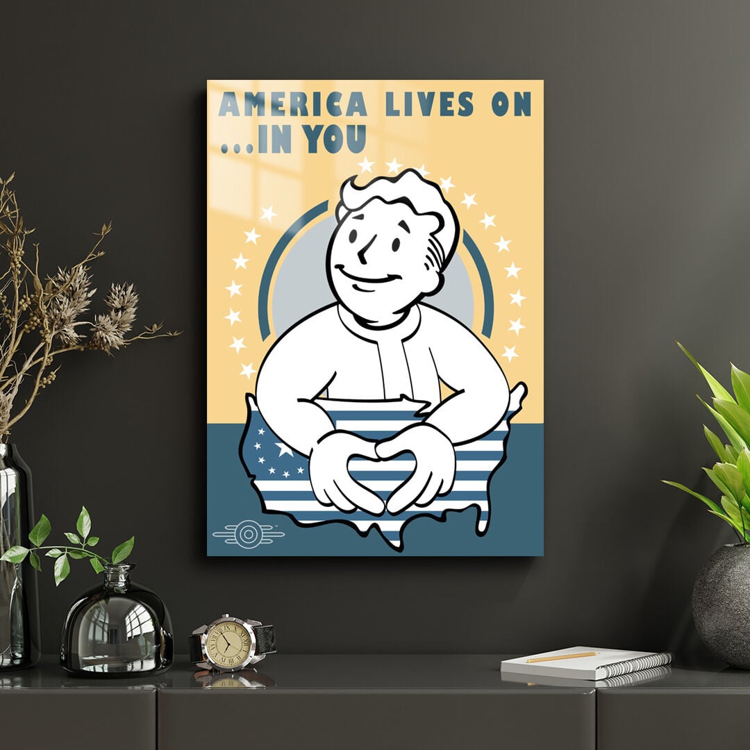 Fallout 02 Metal Poster