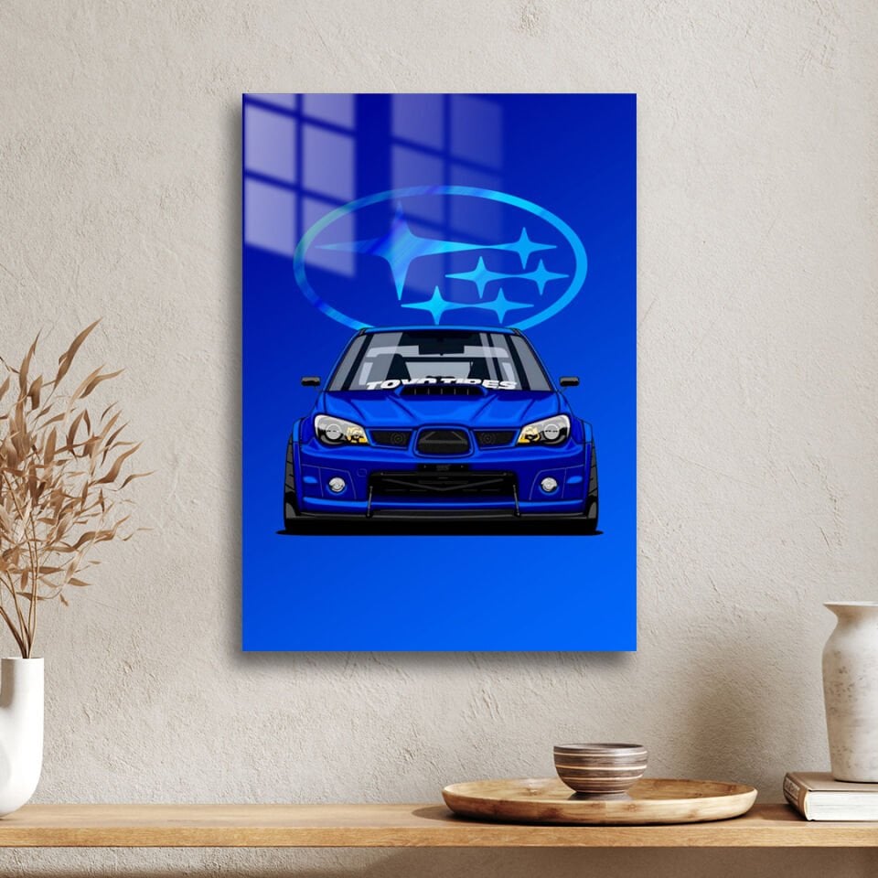 Subaru Impreza 2.5 WRX STI 06 Metal Poster