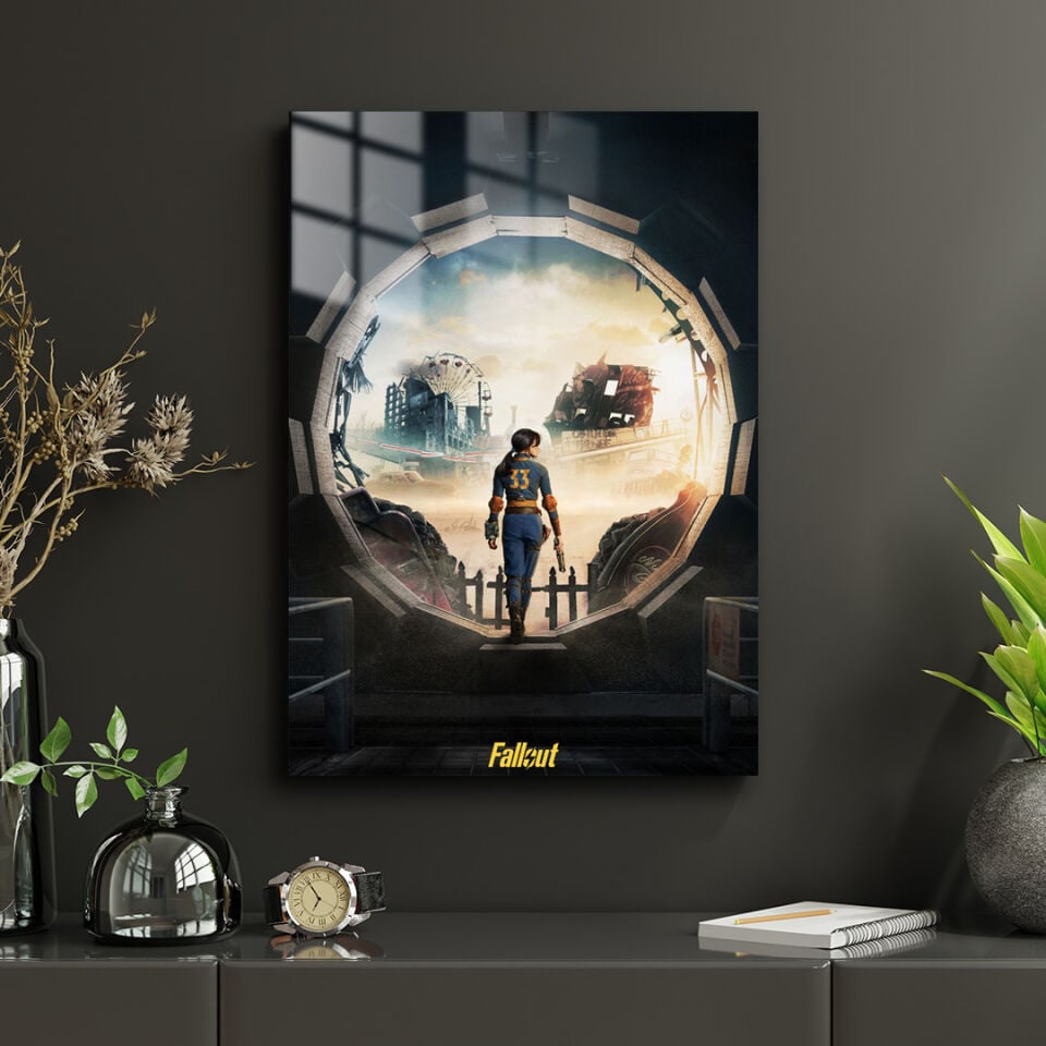 Fallout 04 Metal Poster