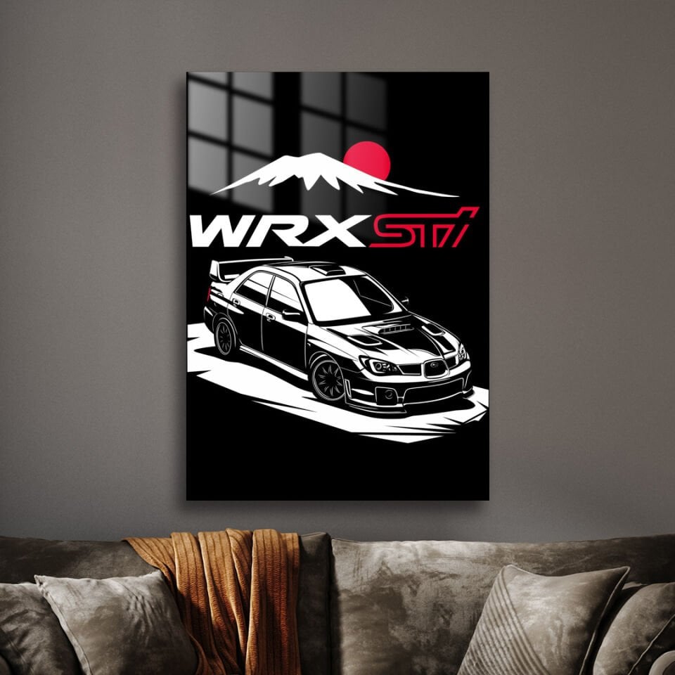 Subaru Impreza 2.5 WRX STI 10 Metal Poster