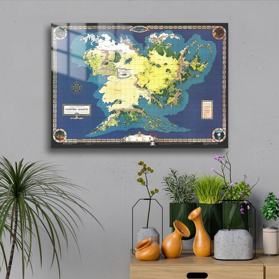 Lord Of The Rings 20 Metal Poster