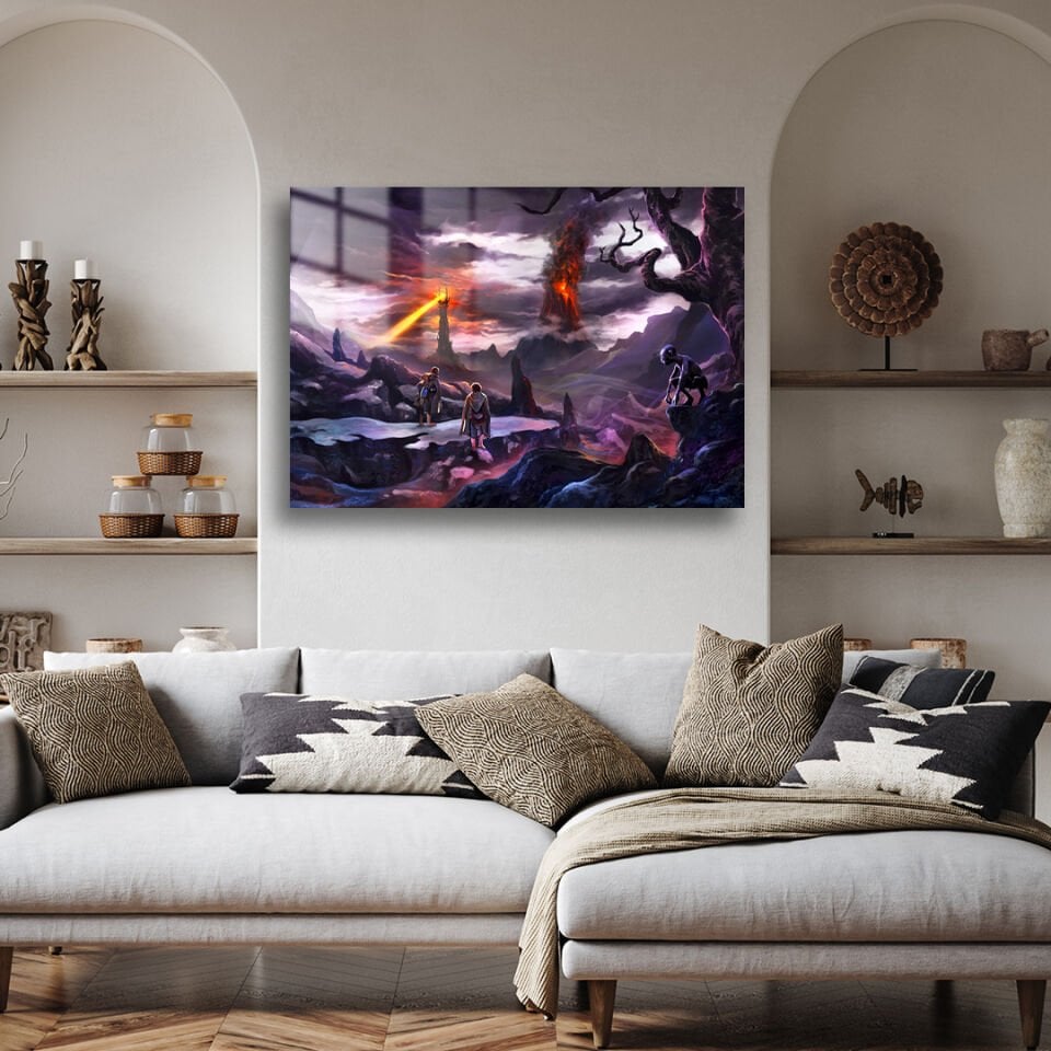 Lord Of The Rings 21 Metal Poster