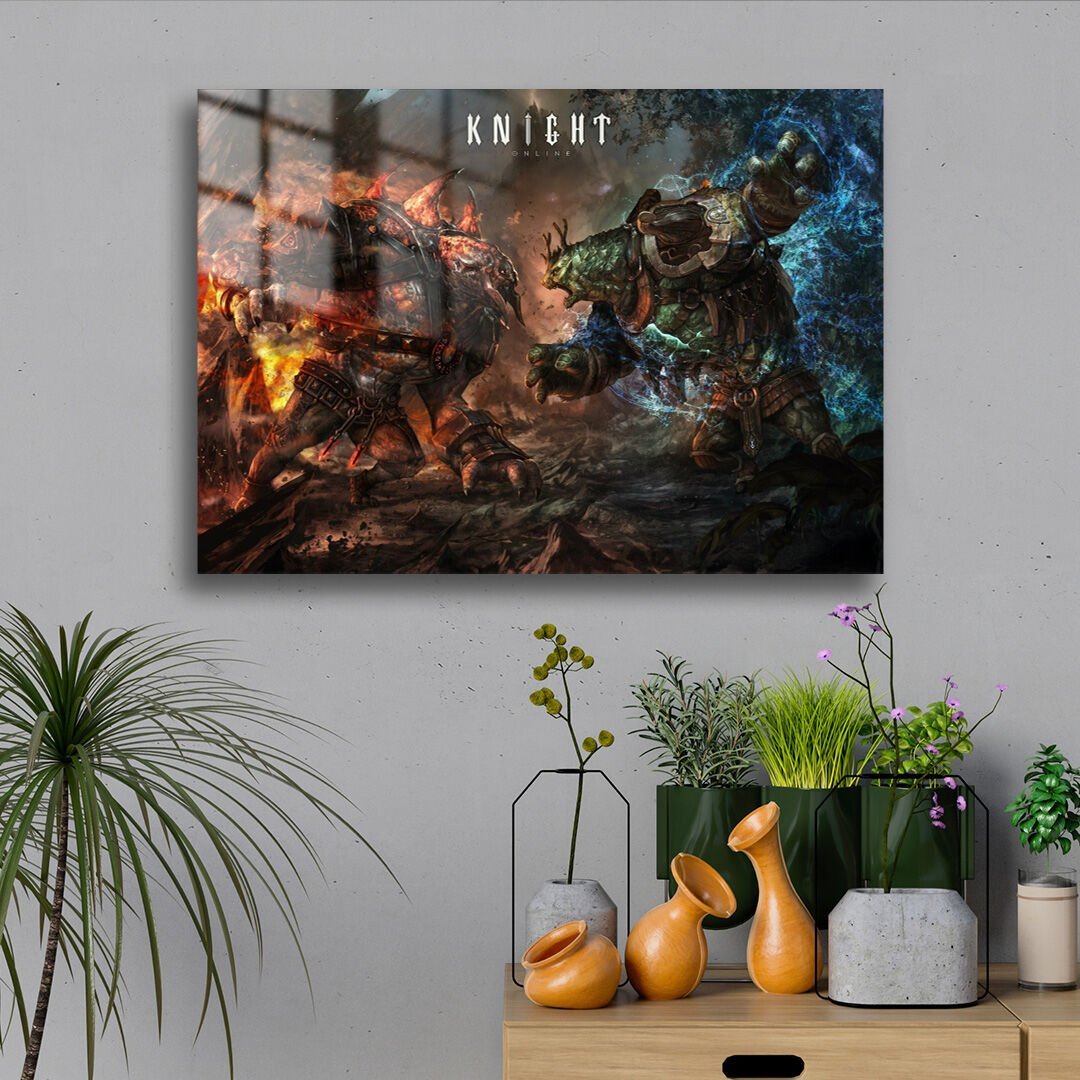 Knight Online 01  Metal Poster