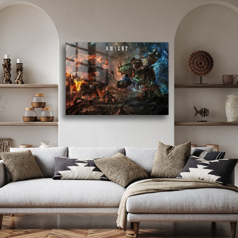 Knight Online 01  Metal Poster